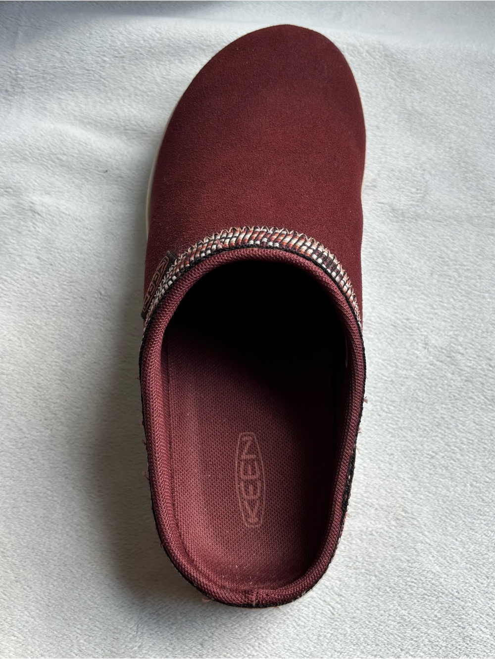 Keen Women's Elle Suede Mule in Andorra Birch W8.5 US - Picture 8 of 13